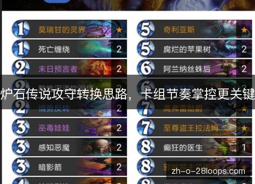炉石传说攻守转换思路，卡组节奏掌控更关键